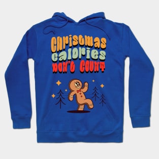 gingerbread man retro character Hoodie